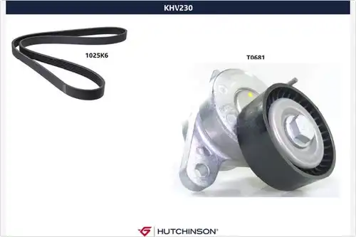 комплект пистов ремък HUTCHINSON KHV 230