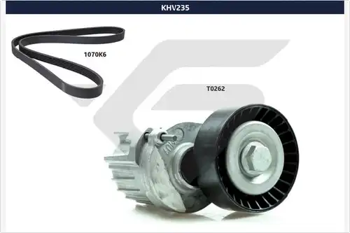комплект пистов ремък HUTCHINSON KHV 235