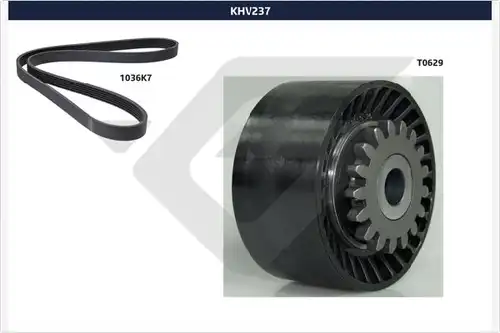 комплект пистов ремък HUTCHINSON KHV 237