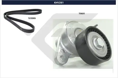 комплект пистов ремък HUTCHINSON KHV 261