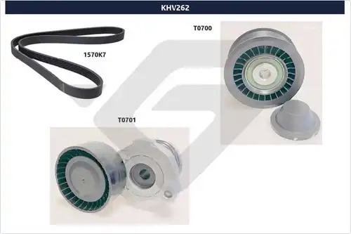 комплект пистов ремък HUTCHINSON KHV 262