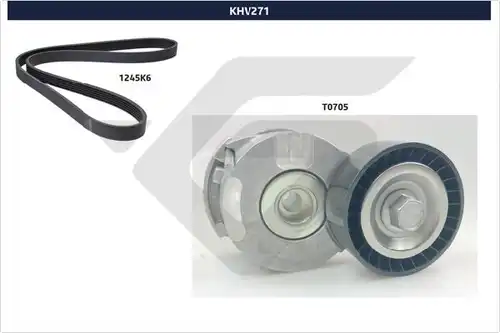 комплект пистов ремък HUTCHINSON KHV 271