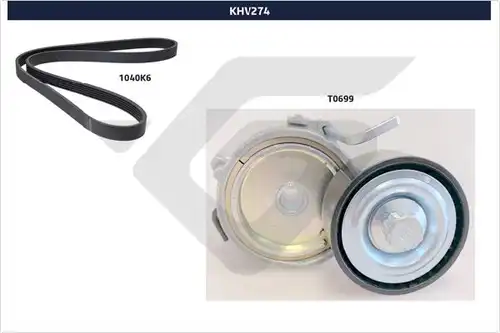 комплект пистов ремък HUTCHINSON KHV 274