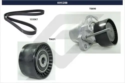 комплект пистов ремък HUTCHINSON KHV 288