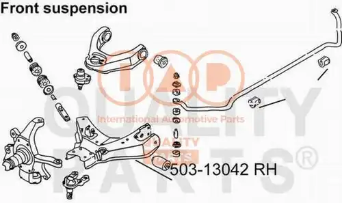носач IAP QUALITY PARTS 503-13042
