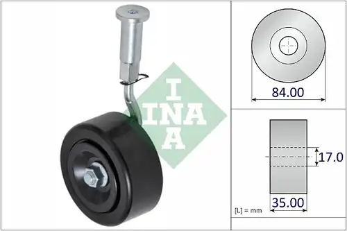 обтящна ролка, клинов ремък INA 531 1003 10