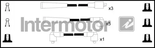 комплект запалителеи кабели INTERMOTOR 76344