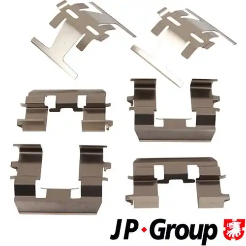 комплект принадлежности, дискови накладки JP GROUP 3464002810
