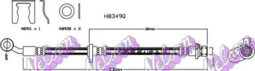 спирачен маркуч KAWE H8349Q