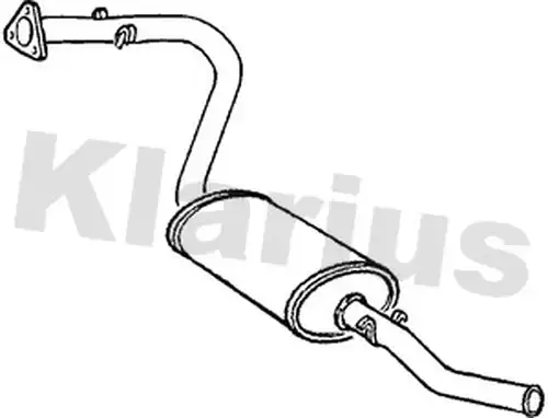 крайно гърне KLARIUS CN455X