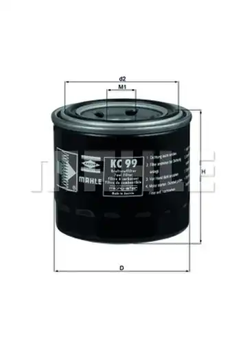 горивен филтър KNECHT KC 99