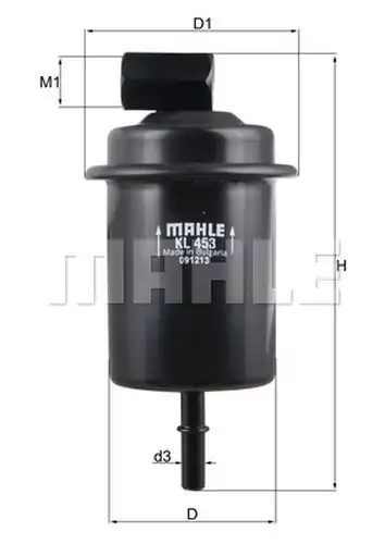 горивен филтър KNECHT KL 453