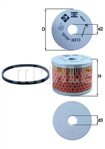 горивен филтър KNECHT KX 13D