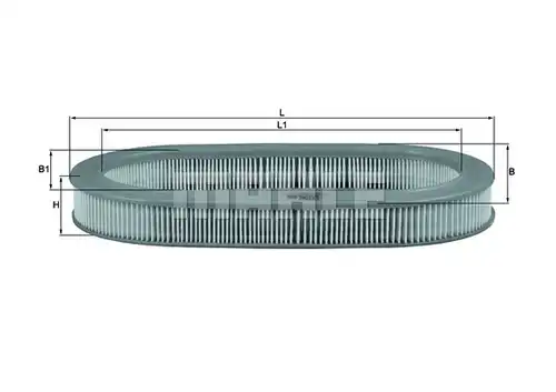 въздушен филтър KNECHT LX 1042