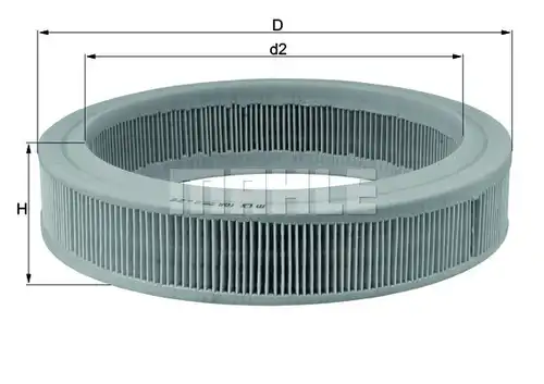 въздушен филтър KNECHT LX 108