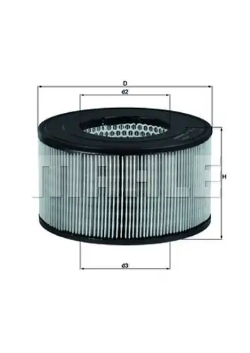 въздушен филтър KNECHT LX 1139