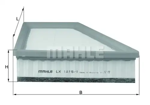 въздушен филтър KNECHT LX 1819/1