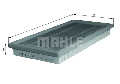 въздушен филтър KNECHT LX 261