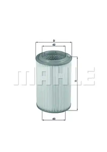 въздушен филтър KNECHT LX 2689