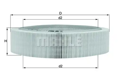 въздушен филтър KNECHT LX 346