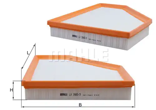 въздушен филтър KNECHT LX 3985/3