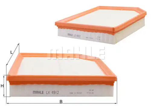 въздушен филтър KNECHT LX 4912