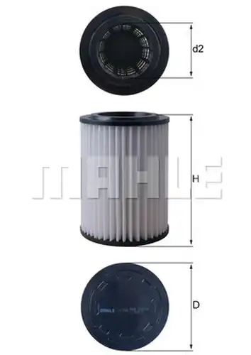 въздушен филтър KNECHT LX 5363