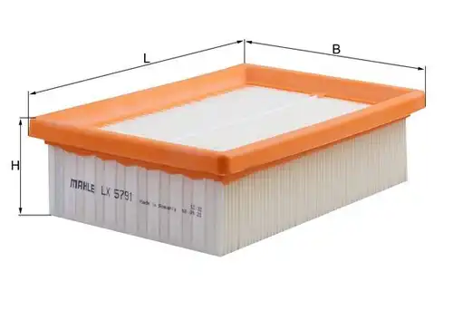 въздушен филтър KNECHT LX 5791