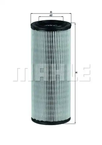 въздушен филтър KNECHT LX 801