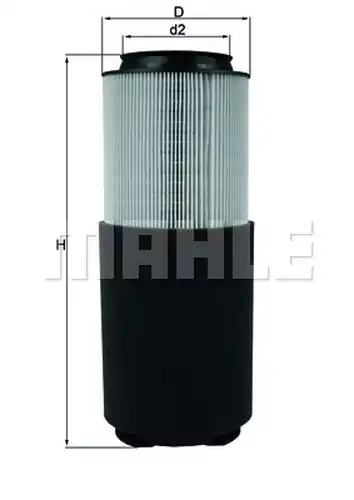 въздушен филтър KNECHT LX 976