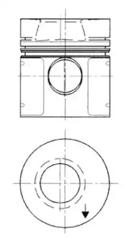 бутало KOLBENSCHMIDT 91551610