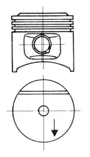 бутало KOLBENSCHMIDT 93677610