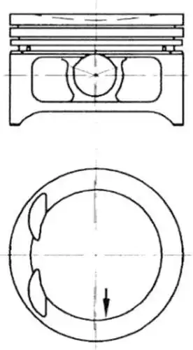 бутало KOLBENSCHMIDT 97363600