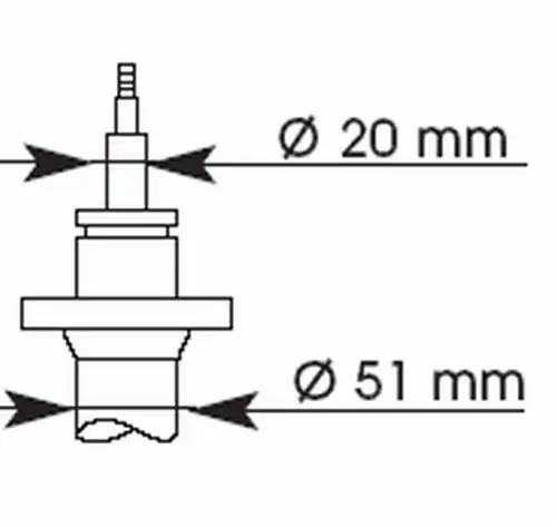 амортисьор KYB 374008