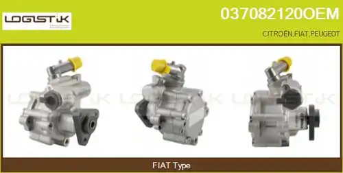 хидравлична помпа, кормилно управление LGK 037082120OEM
