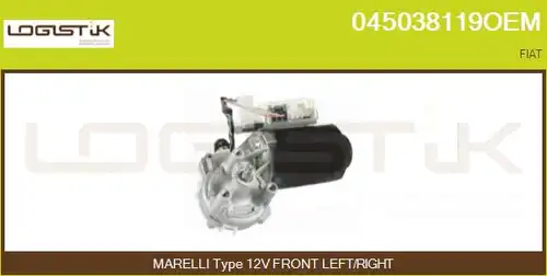 двигател на чистачките LGK 045038119OEM