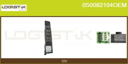 ключ(бутон), стъклоповдигане LGK 050082104OEM
