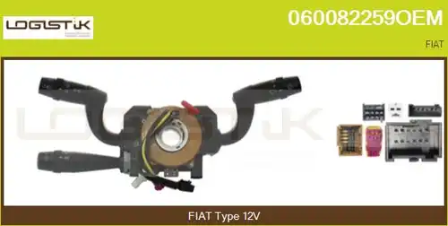 превключвател на кормилната колона LGK 060082259OEM
