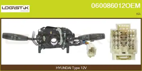 превключвател на кормилната колона LGK 060086012OEM