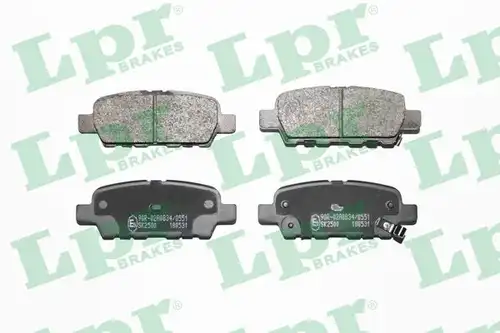 накладки LPR 05P1862