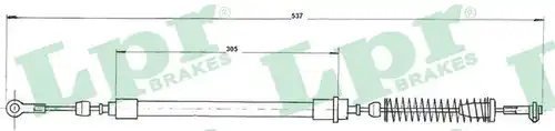 жило за ръчна спирачка LPR C0215B