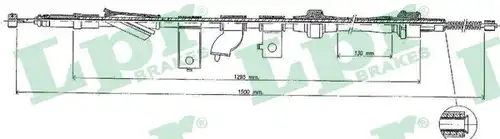 жило за ръчна спирачка LPR C0317B