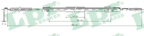 жило за ръчна спирачка LPR C0626B