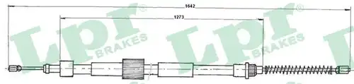 жило за ръчна спирачка LPR C0978B