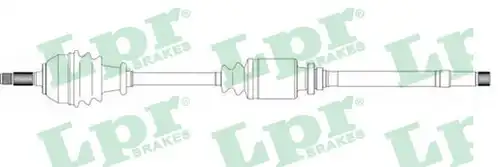 полуоска LPR DS38058