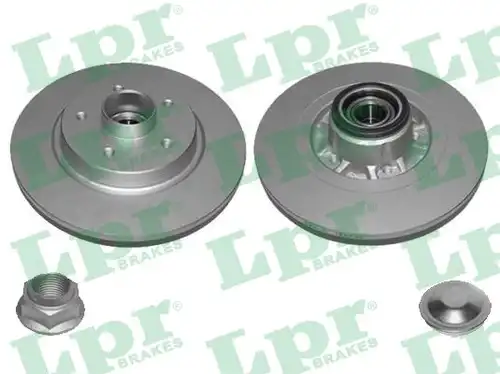 спирачен диск LPR R1033PRCA