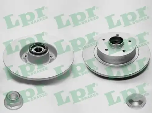 спирачен диск LPR R1038PRCA