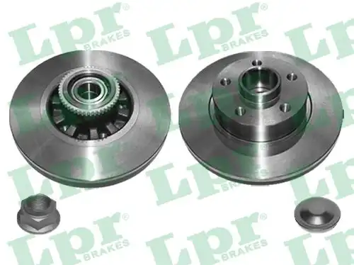 спирачен диск LPR R1072PCA