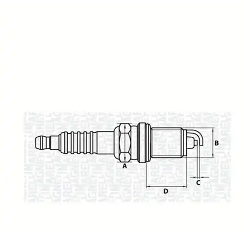 запалителна свещ MAGNETI MARELLI 062000774304