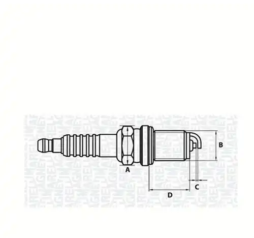 запалителна свещ MAGNETI MARELLI 062000782304